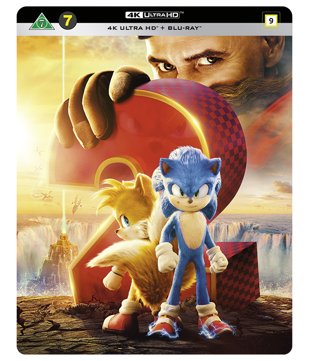  Sonic The Hedgehog 2 [Blu-ray] : James Marsden, Ben Schwartz,  Tika Sumpter: Movies & TV