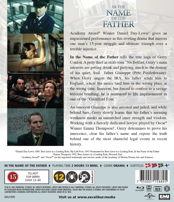 In the Name of the Father Blu Ray - Blu Ray - Future Movie Shop