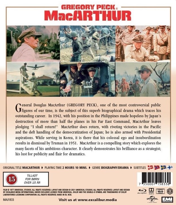 MacArthur Blu Ray - Blu Ray - Future Movie Shop