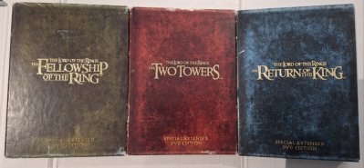 Lord of the Rings Special Extended Edition Trilogy DVD