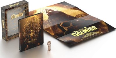 The Goonies Titans Of Cult Steelbook 4K UHD +  Blu Ray