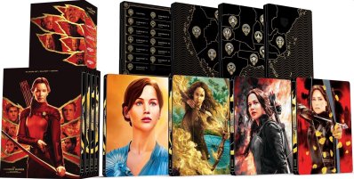 The Hunger Games The Ultimate Steelbook Collection 4K UHD + Blu-Ray