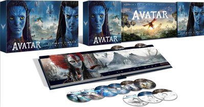 Avatar Ultimate 3 Movie Collection 4K + Blu ray