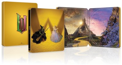 Wicked For Good Limited Edition Steelbook 4K + Blu ray