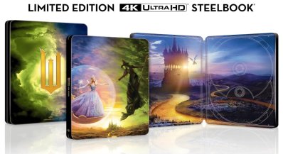 Wicked For Good Limited Edition Steelbook 4K + Blu ray