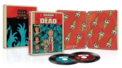 Shaun of the Dead Limited Edition Steelbook 4K + Blu Ray
