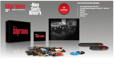 The Sopranos The Complete Series 25th Anniversary Collectors Edition Blu Ray