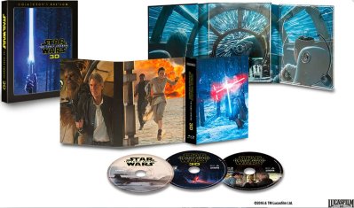 Star Wars: The Force Awakens 3D Blu Ray