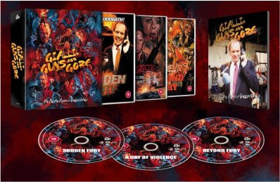 Gialli Guns And Gore - The Brutal Films Of Darren Ward Limited Edition Blu ray