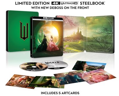 Wicked (2024) Limited Collectors Edition Steelbook 4K