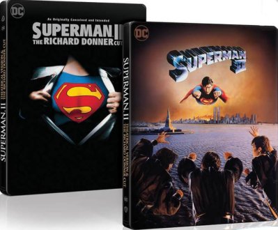 Superman II (Theatrical and Donner Cut) Limited Edition Steelbook 4K