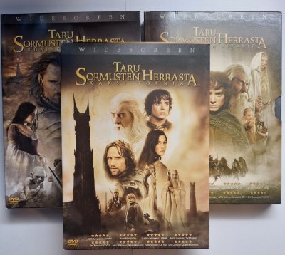 Taru sormusten herrasta Trilogy DVD