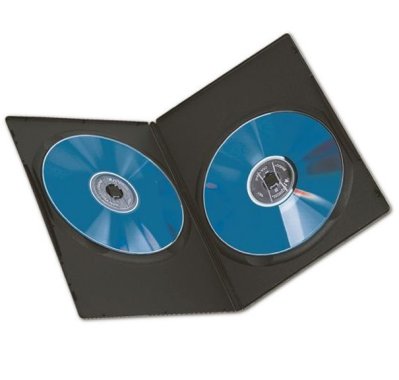 DVD-kotelo, tyhjä – 2 levyä, 7 mm Slim