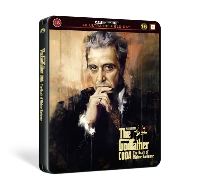 The Godfather Coda  Steelbook  4K UHD + Blu Ray