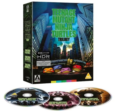 Teenage Mutant Ninja Turtles Trilogy Limited Edition 4K