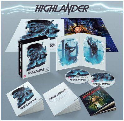 Highlander 40th Anniversary Edition Digipack 4K + Blu ray