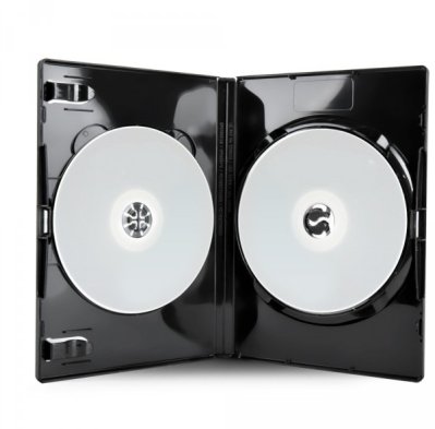 DVD-kotelo, tyhjä – 2 levyä, 15 mm