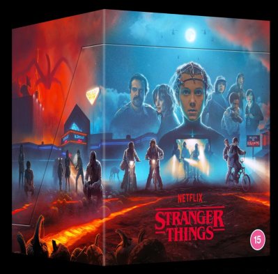 Stranger Things Seasons 1 to 5 Complete Collection Deluxe Limited Edition Blu Ray