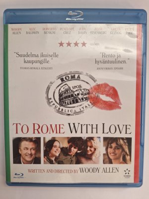 To Rome With Love Blu ray