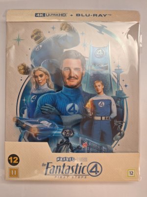 Fantastic Four First Steps Steelbook 4K + Blu ray