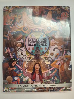 Everything Everywhere all at Once Steelbook 4K + Blu ray
