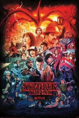 Stranger Things - Seasons,Official Poster 61×91cm
