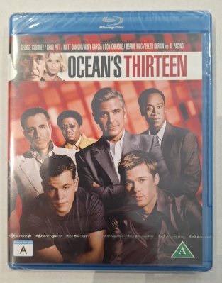 Oceans Thirteen Blu ray (New factory sealed)