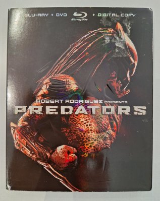 Predators Blu Ray (slipcover)