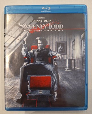 Sweeney Todd Blu ray