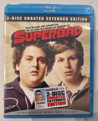Superbad Blu Ray (2 disc unrated extended edition)