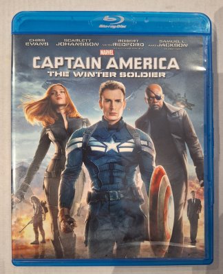 Captain America The Winter Soldier Blu Ray