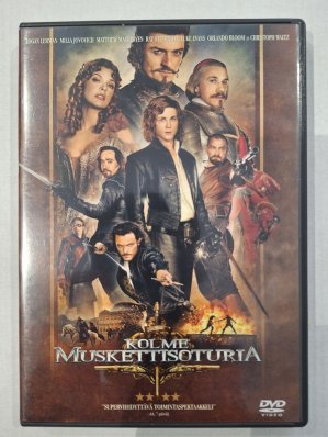 Kolme muskettisoturia DVD