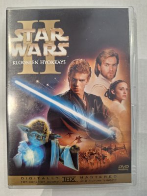 Star Wars kloonien hyökkäys DVD