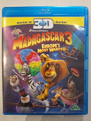 Madagascar 3 Blu Ray
