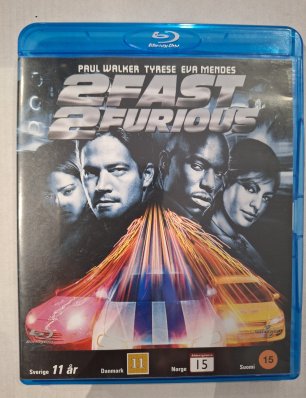 2 Fast 2 Furious Blu Ray