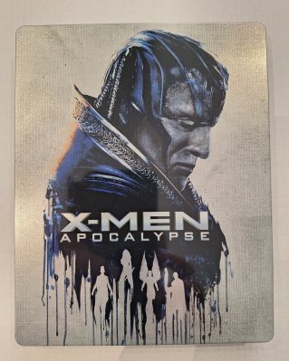 X Men Apocalypse Steelbook 3D Blu ray + Blu Ray