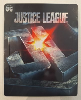 Justice League Steelbook 3D Blu Ray + Blu Ray