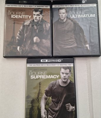 Bourne Trilogy 1-3 4K