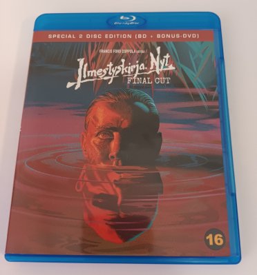Ilmestyskirja Nyt Final Cut Blu ray