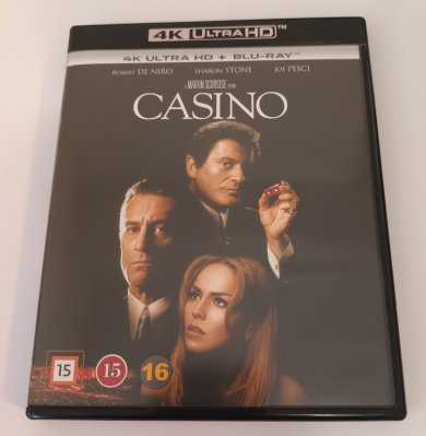 Casino 4 K + Blu Ray