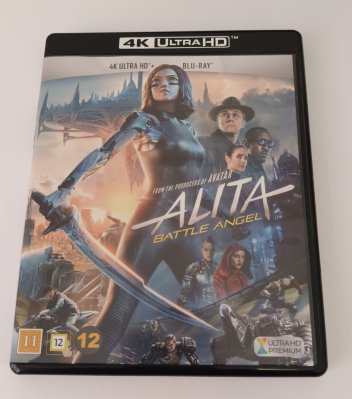 Alita Battle Angel 4K +  Blu Ray