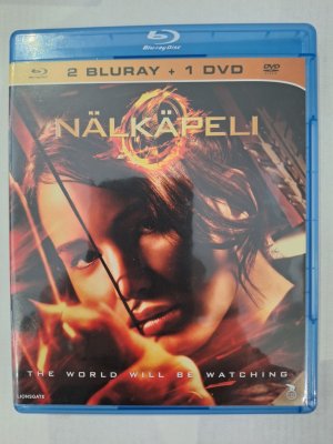 Nälkäpeli Blu ray + DVD