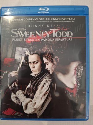 Sweeney Todd Fleet Streetin paholaisparturi Blu ray