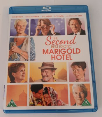The Second Best Exotic Marigold Hotel Blu Ray