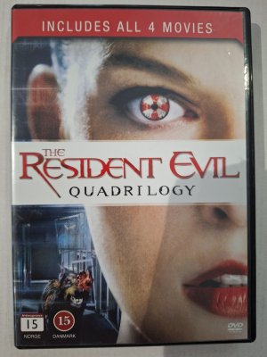 Resident Evil Quadrilogy DVD