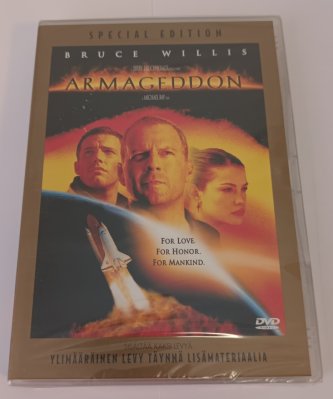 Armageddon DVD (uusi muoveissa)