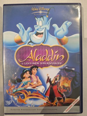 Aladdin 3 levyinen juhlajulkaisu DVD