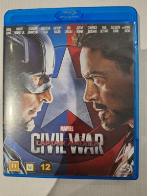 Captain America Civil War Blu Ray