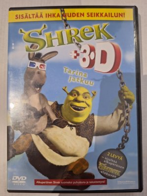 Shrek 3D DVD