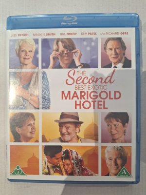 Second Best Exotic Marigold Hotel Blu ray
